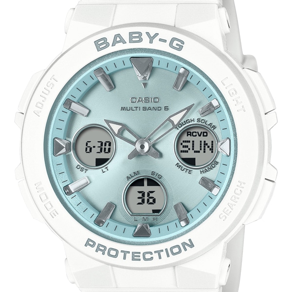 ホワイト/アナデジ