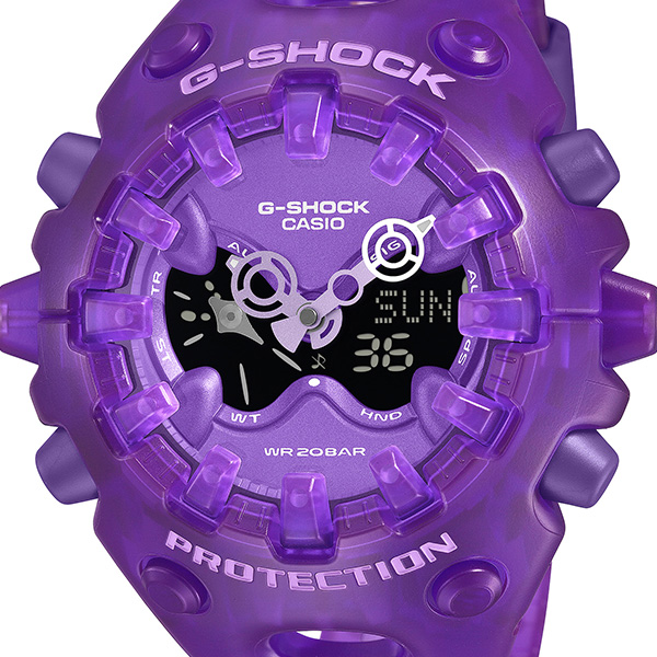 パープル/スケルトン