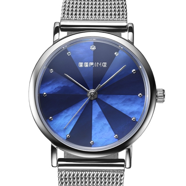 シルバー×ブルー