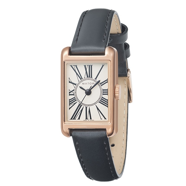 ピンクゴールド/レザー