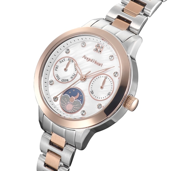 ピンクゴールド/シルバー