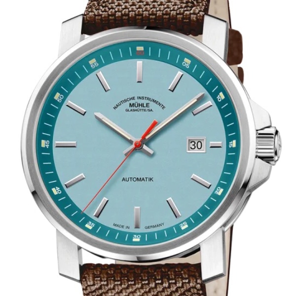 サウスシーブルー/レザー