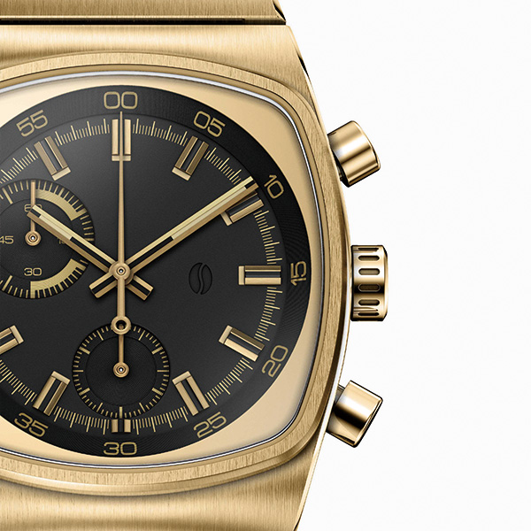 ゴールド/ブラック