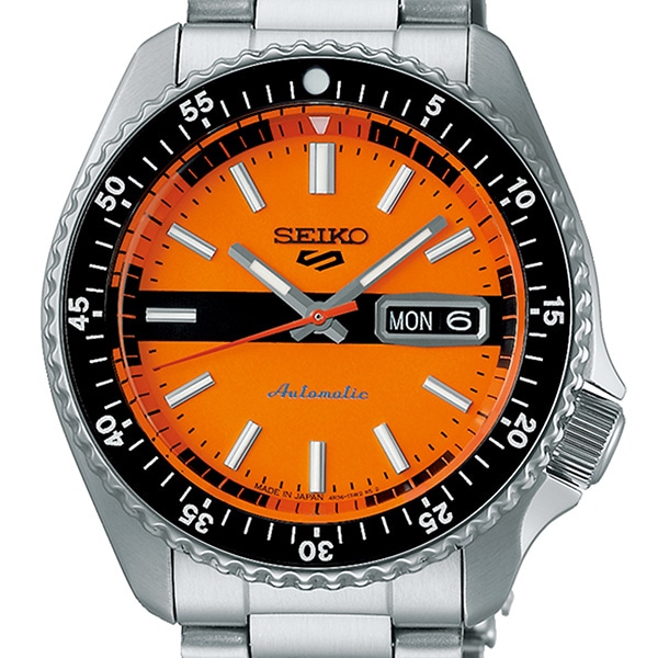 シルバー×オレンジ