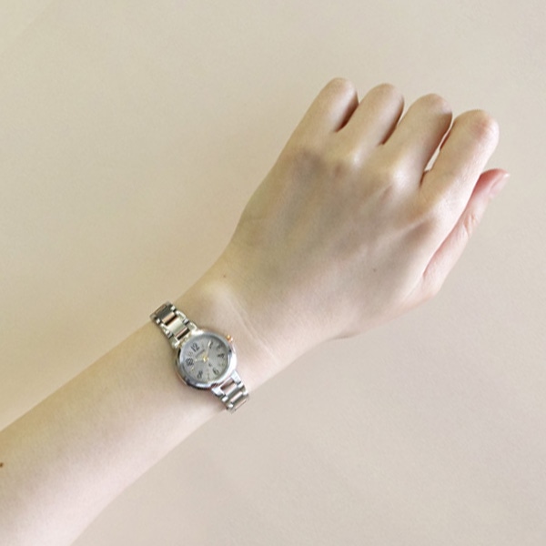 ピンクゴールドシルバー