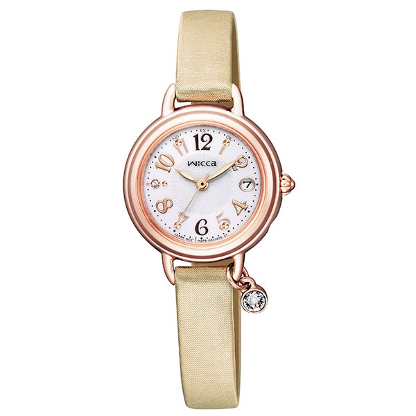 ピンクゴールド（替えベルト：ベージュ）