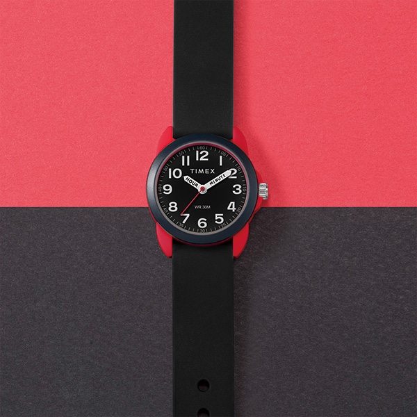 ブラック/レッド