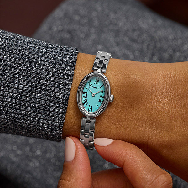 シルバー/ブルー