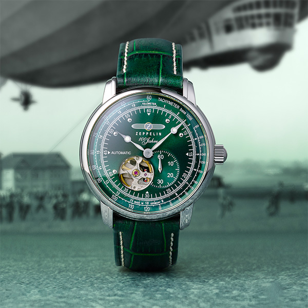 シルバー/グリーン