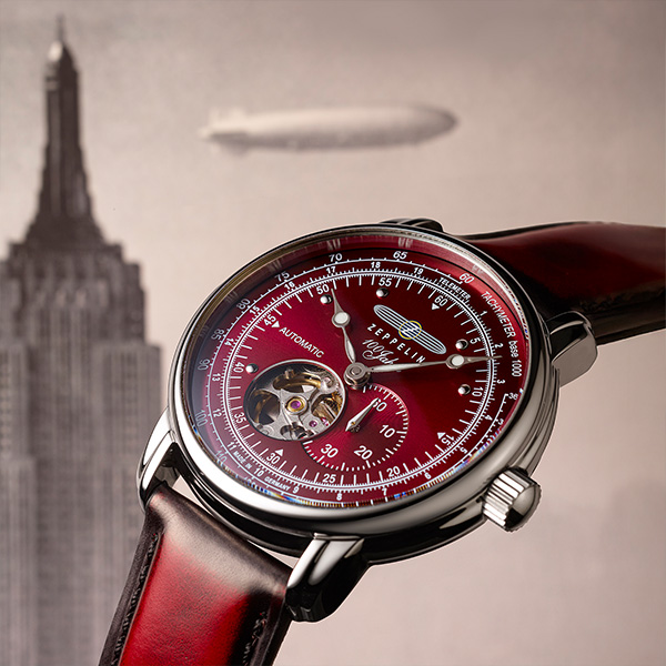 シルバー/レッド