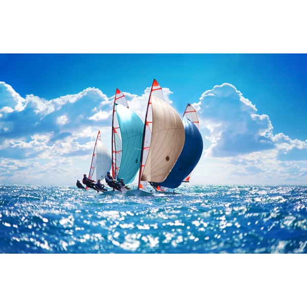 サウスシーブルー/レザー