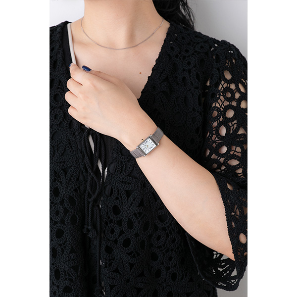 シルバー×グレー