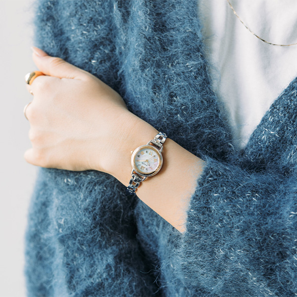 シルバー×ウォームゴールド