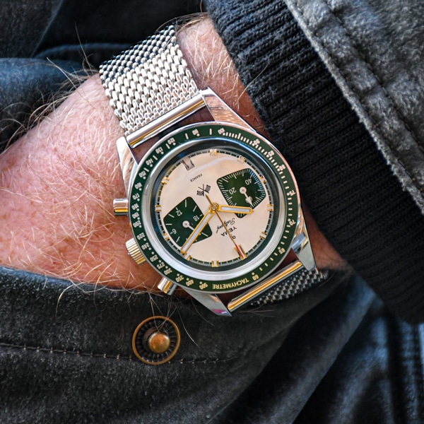 ホワイト/グリーン