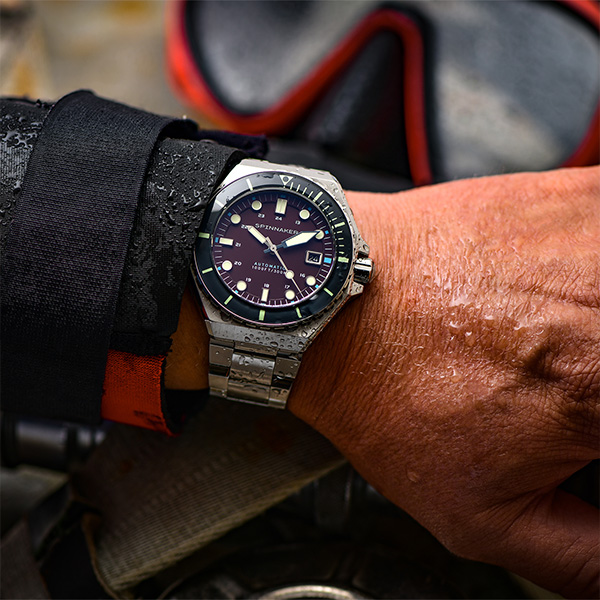 シルバー/ブラウン