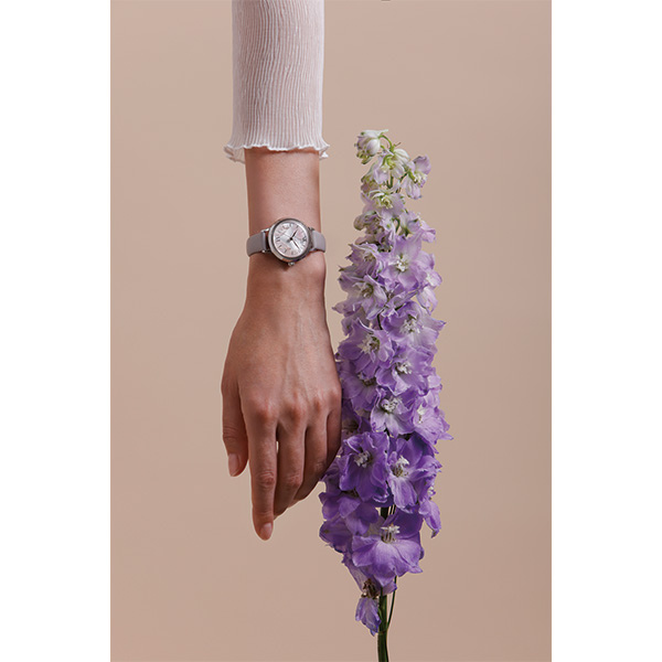 シルバー/レザー