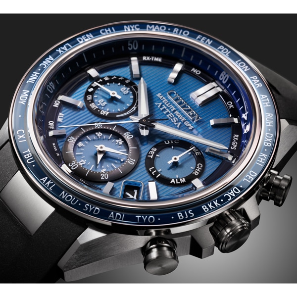 ブルー/ウレタンバンド