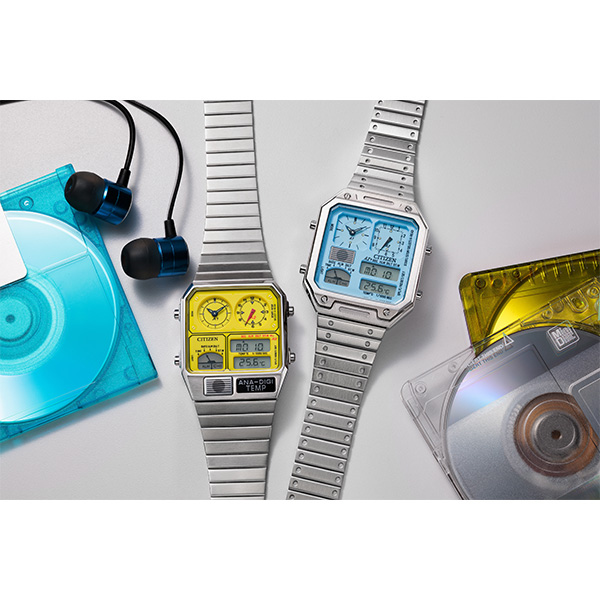 イエロー/アナデジテンプ