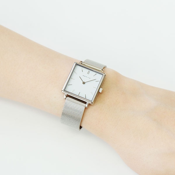 シルバー×ホワイト