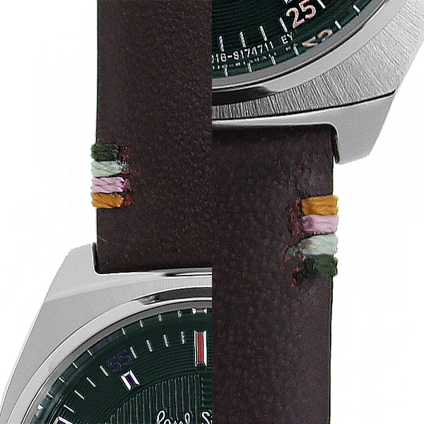 ダークブラウン×ダークグリーン/レディース