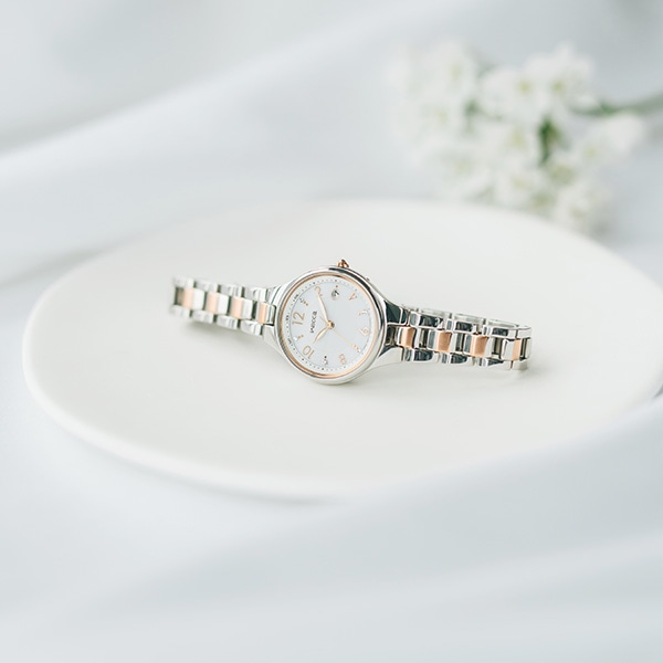 シルバー×ピンクゴールド