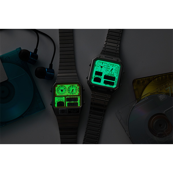 イエロー/アナデジテンプ