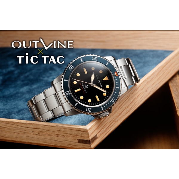 ネイビーベゼル（ドット）