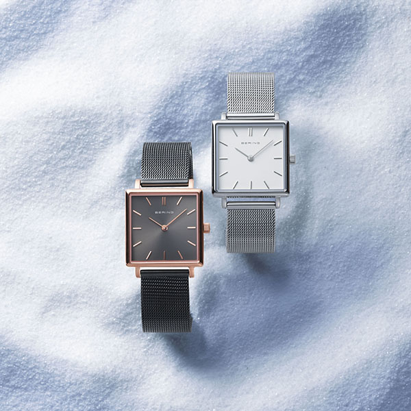 シルバー×ホワイト