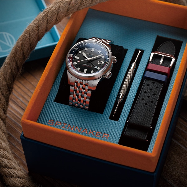 ブラック（青/赤）