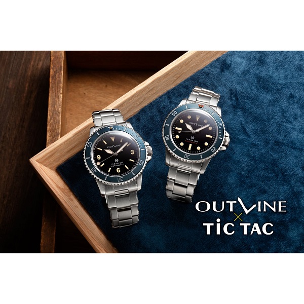 ネイビーベゼル（ドット）