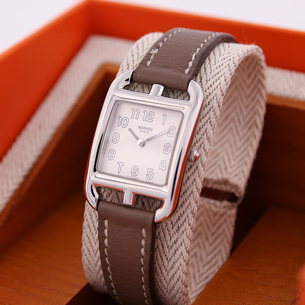 シルバー/レザー