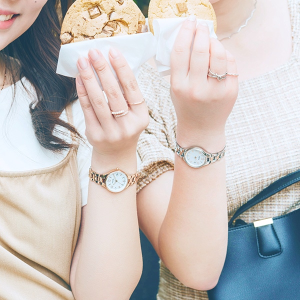 シルバー×ピンクゴールド