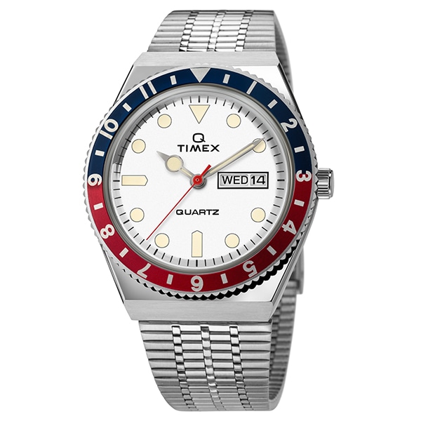 Timex Q タイメックス キュー Tw2u610 ダイバーズルック クォーツ ホワイト 腕時計 メンズ