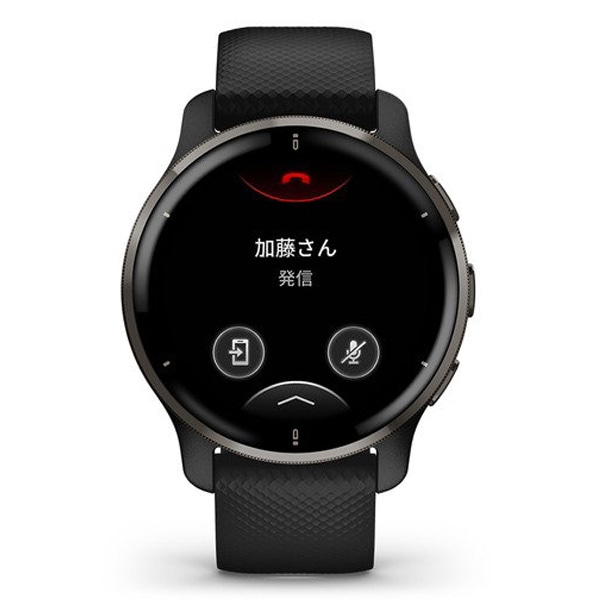 Venu2GARMIN VENU 2 BLACK/SLATE BLACK - 腕時計(デジタル)