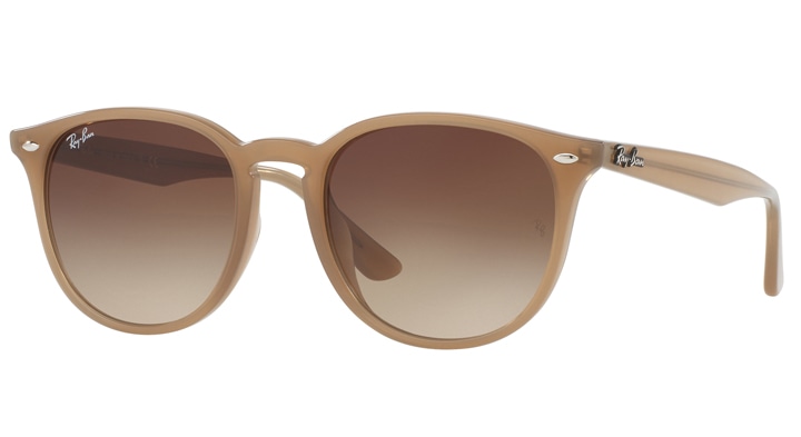 Ray Ban レイバン サングラス Highstreet オパールベージュ ブラウングラディエント Rb4259f 53