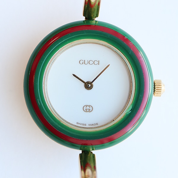 新しい到着-Gucci - GUCCI チェンジベゼル• カス•タム 時計 ゴールド