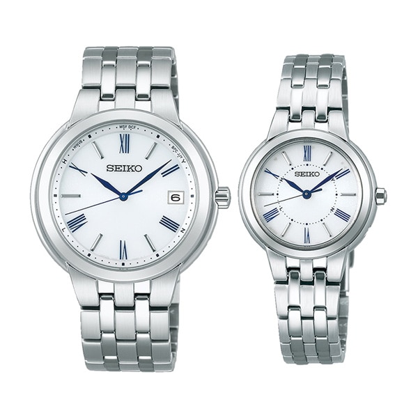 Pair]《SEIKO SELECTION》SSDY031 ドレスペア ソーラー電波 レディース