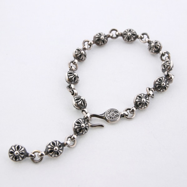 CHROME HEARTS】クロスボールブレス NO1 BALL SV925 中古の通販