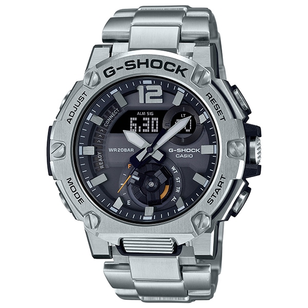 G Shock G Steel Gst 00e 5ajr Bluetooth搭載 交換ベルト付属 シルバー Tictac 腕時計の通販サイト ヌーヴ エイオンラインストア