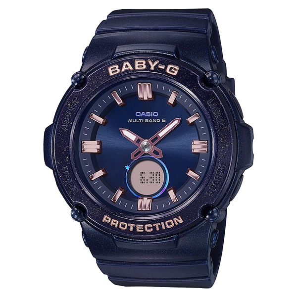 BABY-G BGA2800 2AJFネイビー・ローズゴールド - 時計