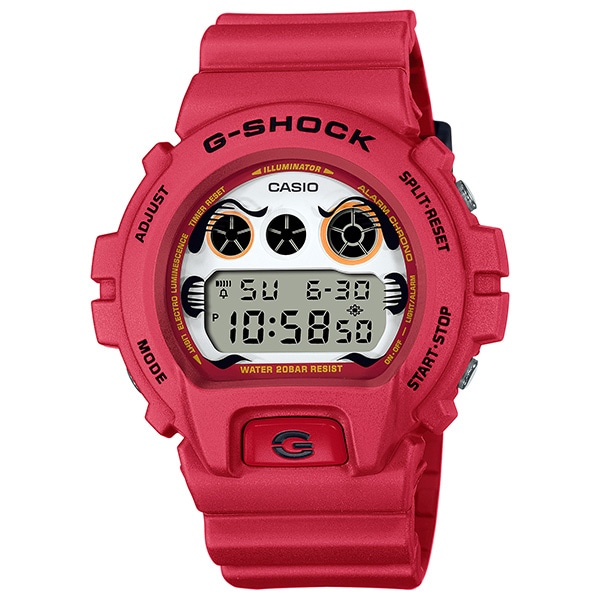 G Shock ジーショック Casio カシオ Daruma ダルマ Dw 6900da 4jr 専用ボックス付 レッド 腕時計 メンズ
