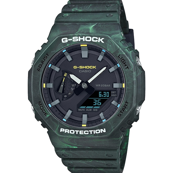 G Shock Mystic Forest オクタゴン Ga 2100fr 3ajf グリーン メンズの通販 Tictac ヌーヴ エイオンラインストア