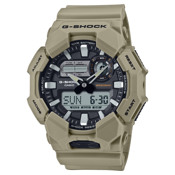 G-SHOCK》 GA-010-5AJF クォーツ 10年バッテリー メンズの通販 TiCTAC ヌーヴ・エイオンラインストア