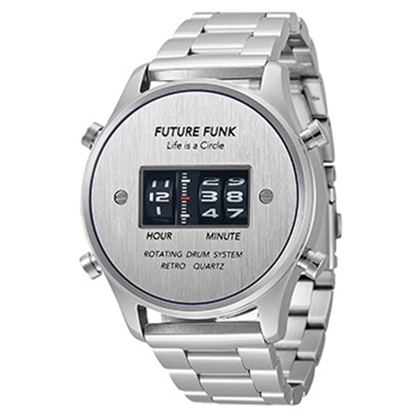 Future Funk フューチャーファンク アナログデジタル ラウンド型 腕時計 Ff102 Svbu Mt