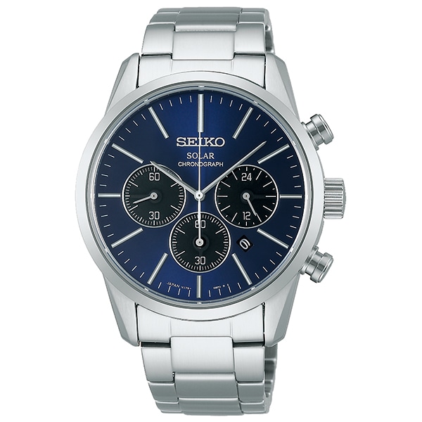 SEIKO 腕時計 クロノグラフ 100M - 時計