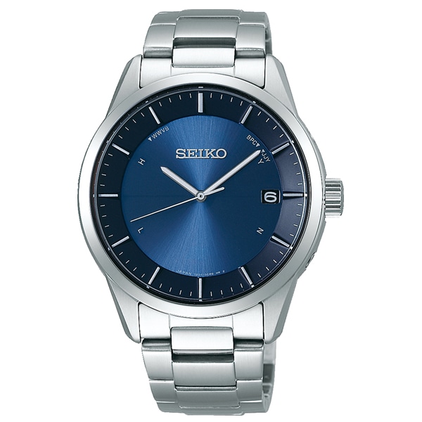 Seiko Selection Sbtm247 電波ソーラー メンズ ブルー Tictac 腕時計の通販サイト ヌーヴ エイオンラインストア