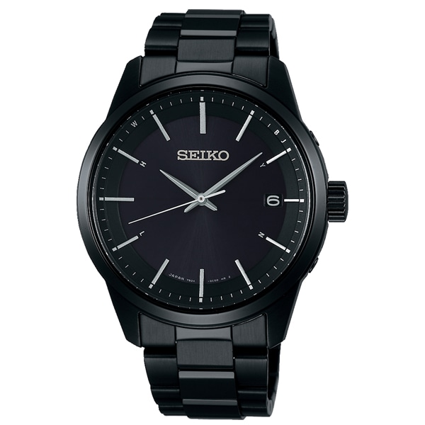 Seiko Selection Sbtm257 ソーラー電波 メンズ オールブラック Tictac 腕時計の通販サイト ヌーヴ エイオンラインストア