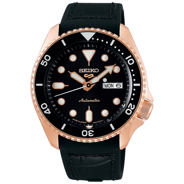 Seiko 5 Sports Specialist Style Sbsa028 自動巻 メンズ ピンクゴールド Tictac 腕時計の通販サイト ヌーヴ エイオンラインストア