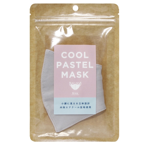 Cool Pastel Mask クールパステルマスク Gray