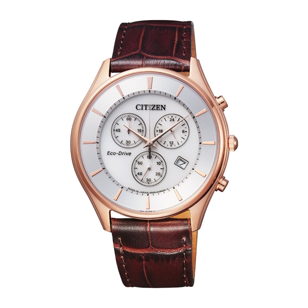Citizen Collection シチズンコレクション エコ ドライブ 薄型クロノ 腕時計 メンズ At2362 02a